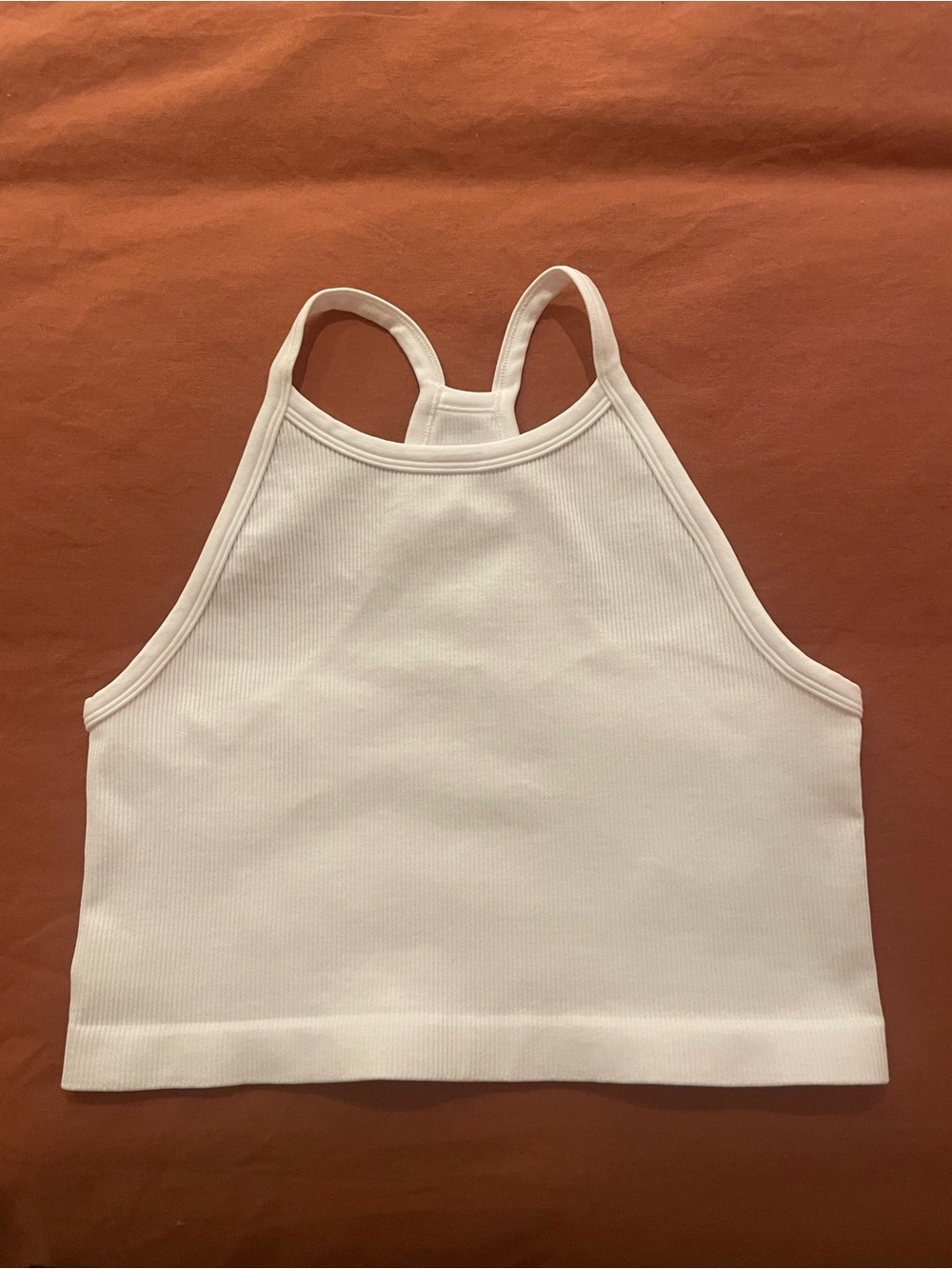 Aritzia Ribbed White Tank - TNA (NEVER WORN!)